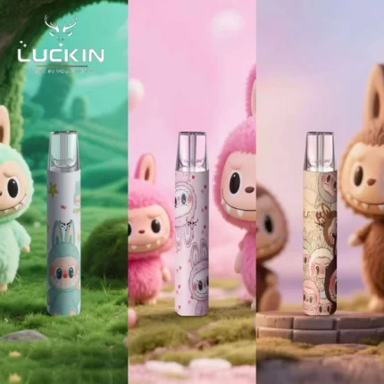 幸運主機×泡泡馬特拉布布Labubu潮玩聯名款:兩段式通用一代煙彈 台灣發貨:圖片 5