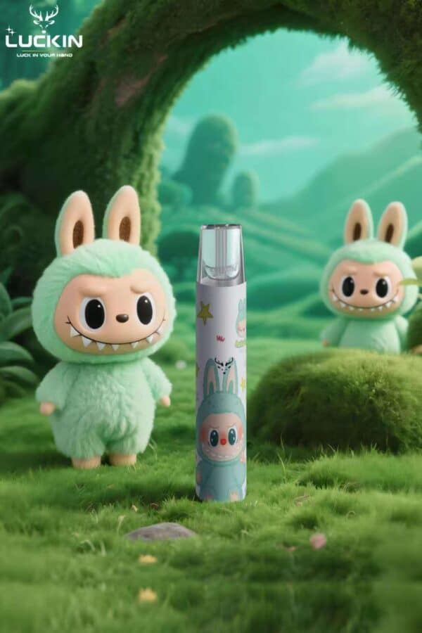 幸運主機×泡泡馬特拉布布Labubu潮玩聯名款:兩段式通用一代煙彈 台灣發貨:圖片 3