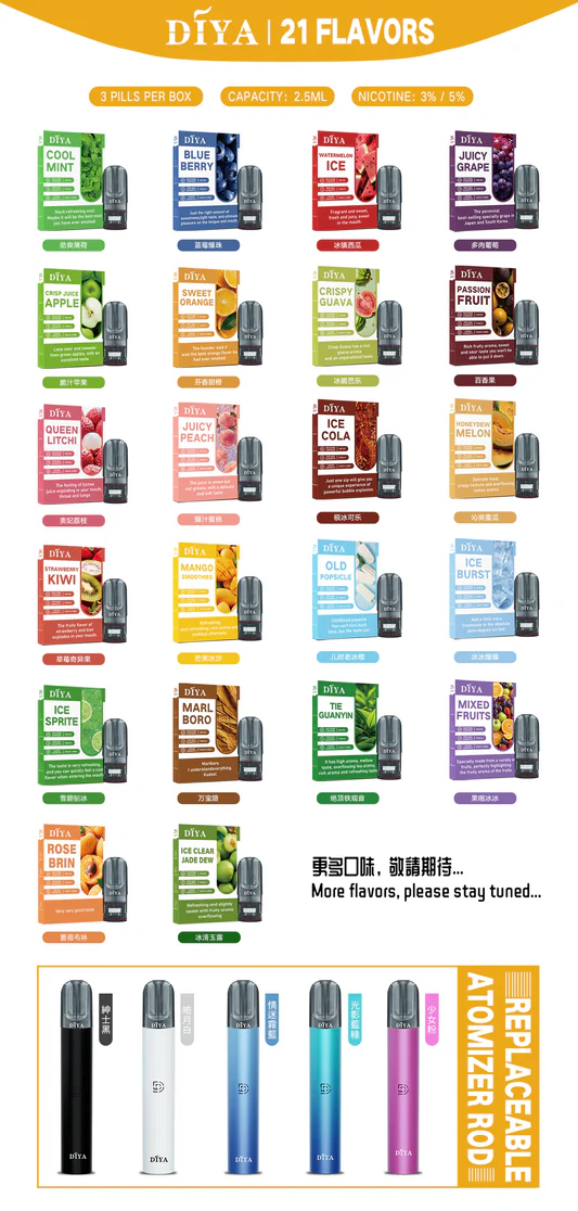 DIYA 煙彈 一代彈 電子煙 適配 SP2S、RELX 等一代主機:圖片 2