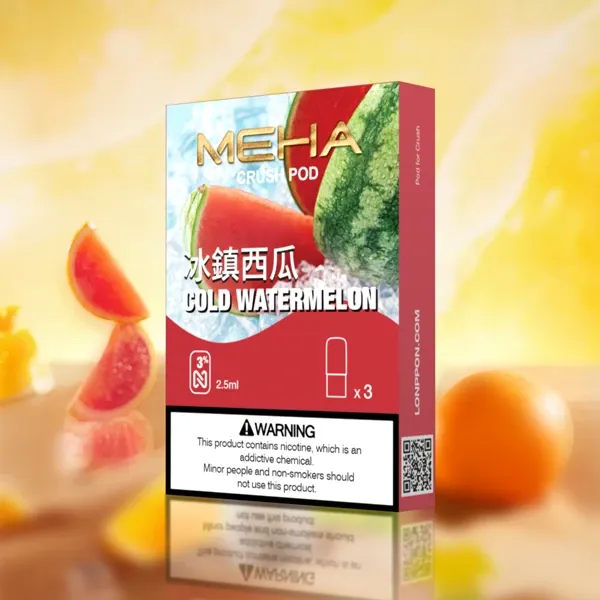 魅嗨 MEHA crush 迷戀系列五代電子煙彈 通用一代主機系列 2.5ML 三顆裝:圖片 3