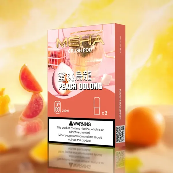 魅嗨 MEHA crush 迷戀系列五代電子煙彈 通用一代主機系列 2.5ML 三顆裝:圖片 5